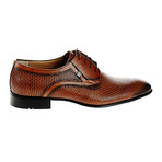 Textured Dress Shoe // Tobacco (Euro: 40)