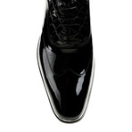 Patent Leather Croco Dress Shoe // Black (Euro: 45)