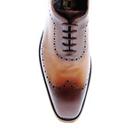 Burnished Dress Shoe // Brown (Euro: 41)