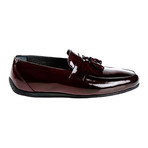 Patent Leather Moccasin // Bordeaux (Euro: 40)