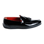 Patent Leather Moccasin // Black (Euro: 42)