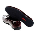 Patent Leather Moccasin // Bordeaux (Euro: 40)