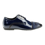 Medallion Dress Shoe // Dark Blue (Euro: 42)