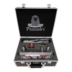 Pharaohs Drakon Hookah (Black + Yellow)