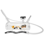 Pharaohs Drakon Hookah (Black + Yellow)