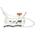 Pharaohs Drakon Hookah (Black + Yellow)