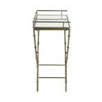 Bali Bar Tray Table (Brass)