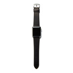 French Barenia Leather Band // Black
