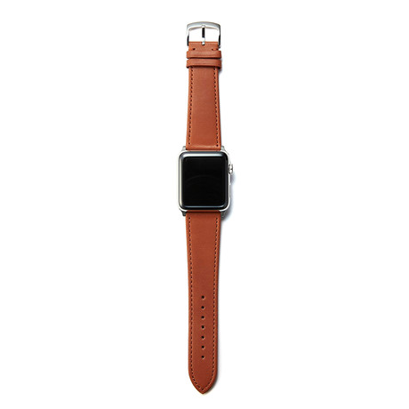 French Barenia Leather Band // Brown