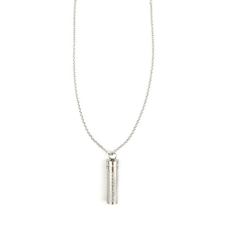 Scrolled Necklace // Stainless Steel (18"L)