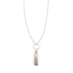 Secret Message Necklace // Stainless Steel (18"L)