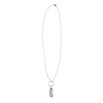 Love Note Necklace // Stainless Steel (18"L)