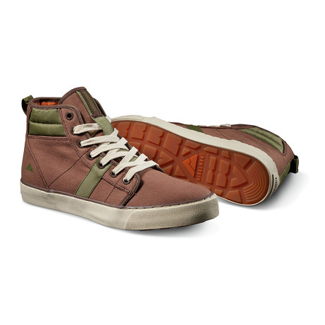 Crest Hi // Brown + Olive (US: 8)