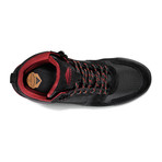 Monty Hi // Black + Burgundy (US: 8)