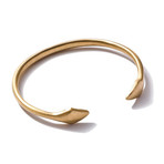 Arrow Cuff Bracelet (Gold Brass)