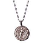 Antonius Pius + Aequitas Silver Necklace