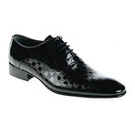 Check Dress Shoe // Black (Euro: 40)