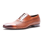 Woven Oxford // Tobacco (Euro: 44)