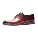 Two-Tone Plain Oxford // Tobacco + Brown (Euro: 44)