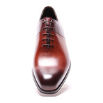 Two-Tone Plain Oxford // Tobacco + Brown (Euro: 44)