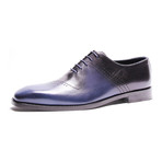 Medallion Plain-Toe Oxford // Dark Blue (Euro: 43)