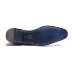 Medallion Plain-Toe Oxford // Dark Blue (Euro: 43)