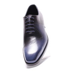 Medallion Plain-Toe Oxford // Dark Blue (Euro: 43)