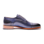 Plain Toe Double Monkstrap // Navy (Euro: 41)