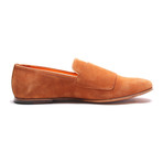Double Monkstrap Suede Loafer // Camel (Euro: 47)