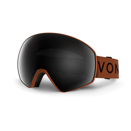 Jetpack Goggle (Orange Satin + Smoke)