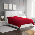 Bed In The Bag Luxury Bamboo Sheets // Brick Red (Queen)