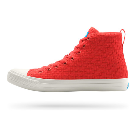 Phillips Woven Hi-Top // Supreme Red + Picket White (US: 7)