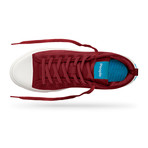 Phillips Puffy Sneaker // Highland Red + Picket White (US: 8)