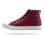 Phillips Puffy Sneaker // Highland Red + Picket White (US: 9)
