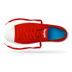 Phillips Knit Sneaker // Supreme Red + Picket White (US: 10)