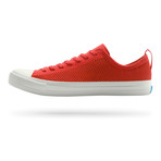 Phillips Knit Sneaker // Supreme Red + Picket White (US: 7)