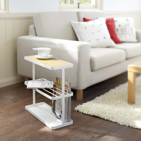 Tower // Side Table (White)