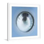 Water Ring // White Frame (12"W x 12"H x 1.5"D)