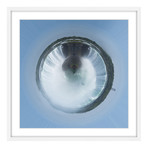 Water Ring // White Frame (12"W x 12"H x 1.5"D)