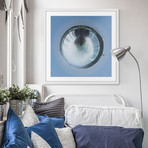 Water Ring // White Frame (12"W x 12"H x 1.5"D)