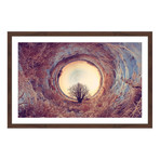 Center Of It All // Brown Frame (18"W x 12"H x 1.5"D)