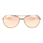 Rounded Aviator // Antique Gold