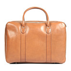 Leather Suitcase // Tan
