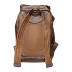 Leather Backpack // Cognac