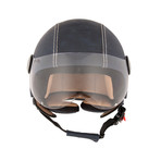 Vintage Leather Helmet // Ocean Blue (21.3" Circumference // XS)