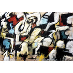 Dispetto // Homage to de Kooning (26"W x 18"H x 0.75"D)