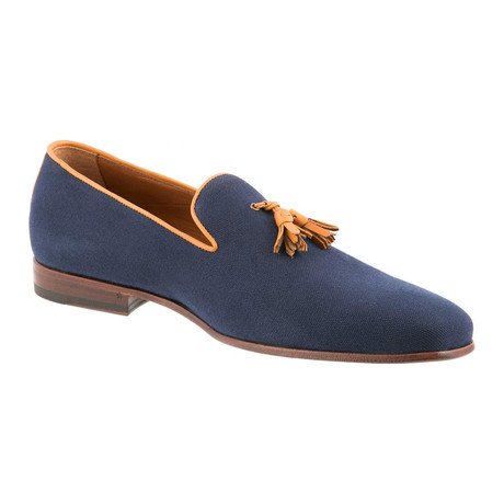 Classico Tassel Loafer // Navy Blue (US: 8)