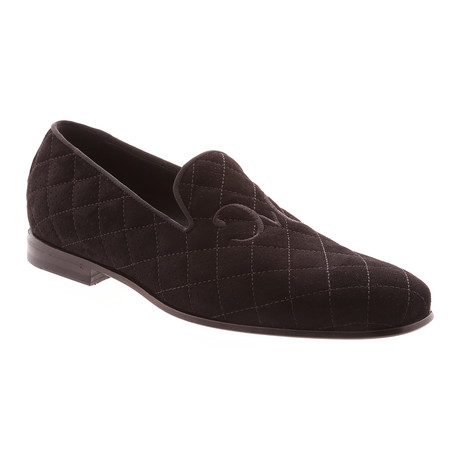 Fumante Quilted Loafer // Black (US: 8)