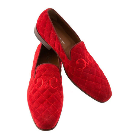 Fumante Quilted Loafer // Red (US: 8)