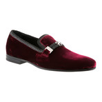 Lusso Band Loafer // Burgundy + Black (US: 8)